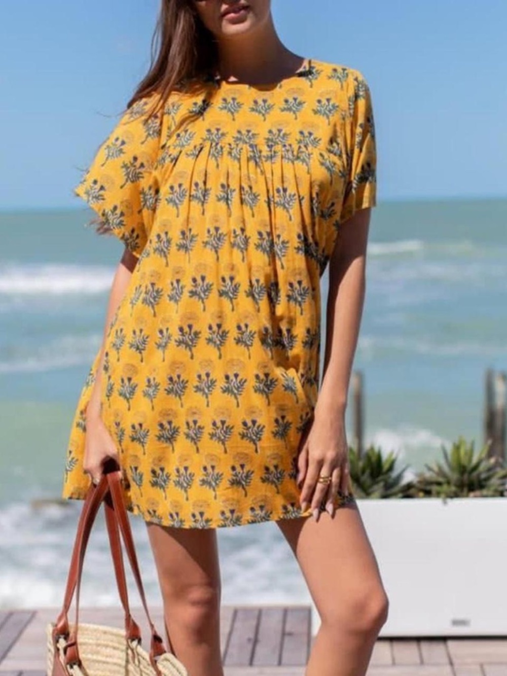 Emerson fry basalie dress organic cotton $168 retail